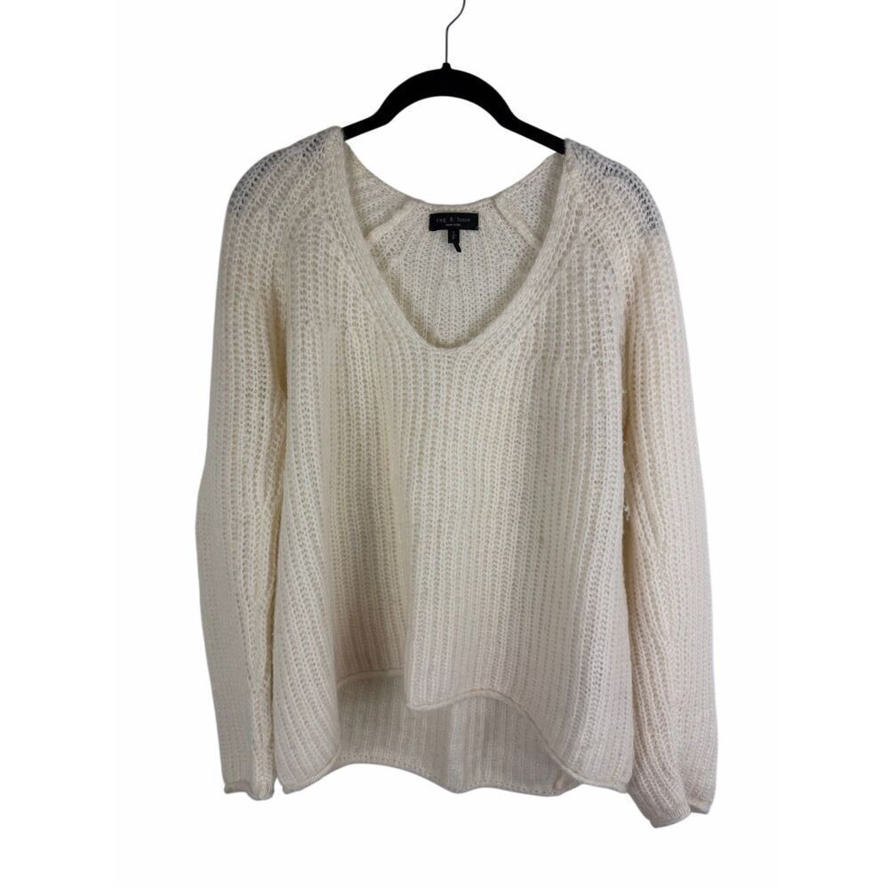 Rag & Bone Cream Knitted Sweater- size S